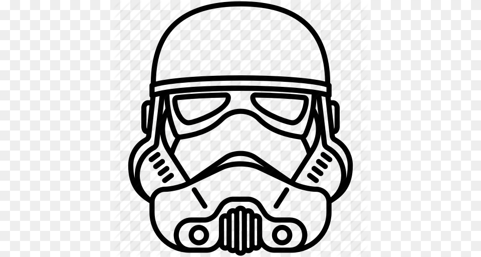 Army Clone Empire Helmet Movie Star Wars Stormtrooper Icon, Head, Person, Face, Art Free Png