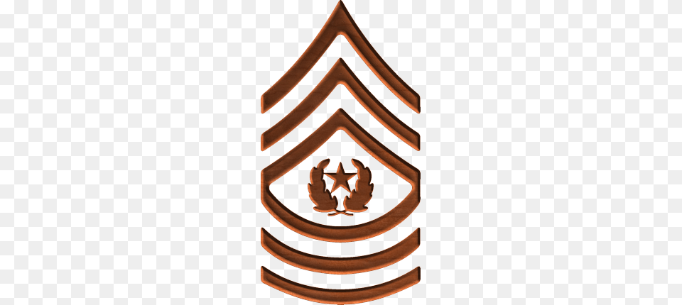 Army Csm Rank Transparent Army Csm Rank, Emblem, Symbol, Logo Free Png Download