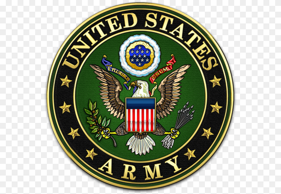 Army Emblem Emblem, Badge, Logo, Symbol, Animal Free Png Download