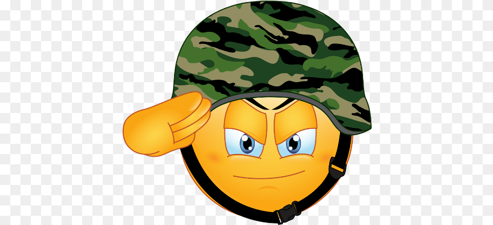 Army Emojis By Emoji World Apps On Google Play Army Emojis, Cap, Clothing, Hat, Baby Free Png