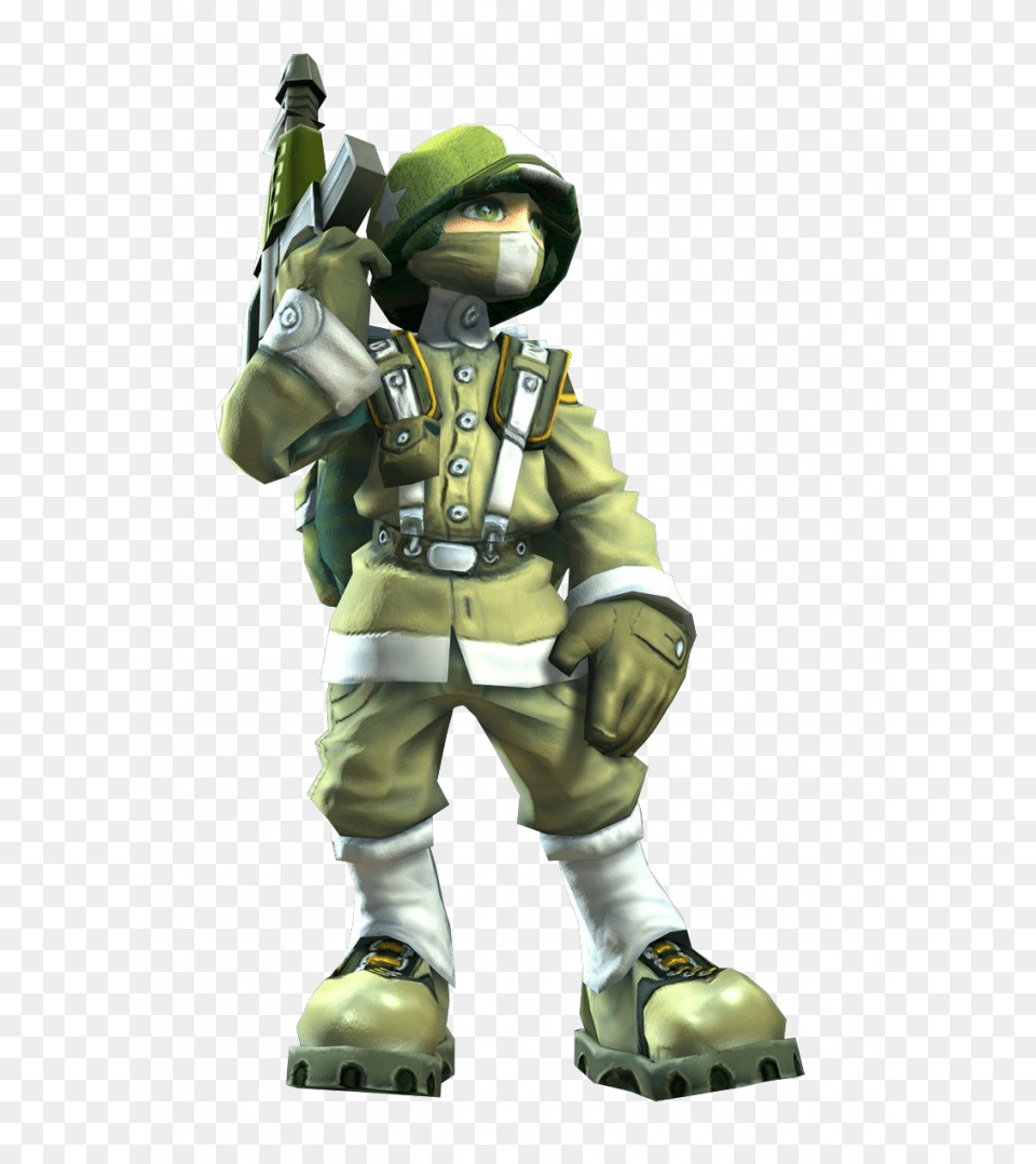 Army Guy Battalion Wars Rifle Grunt, Baby, Person, Clothing, Costume Png