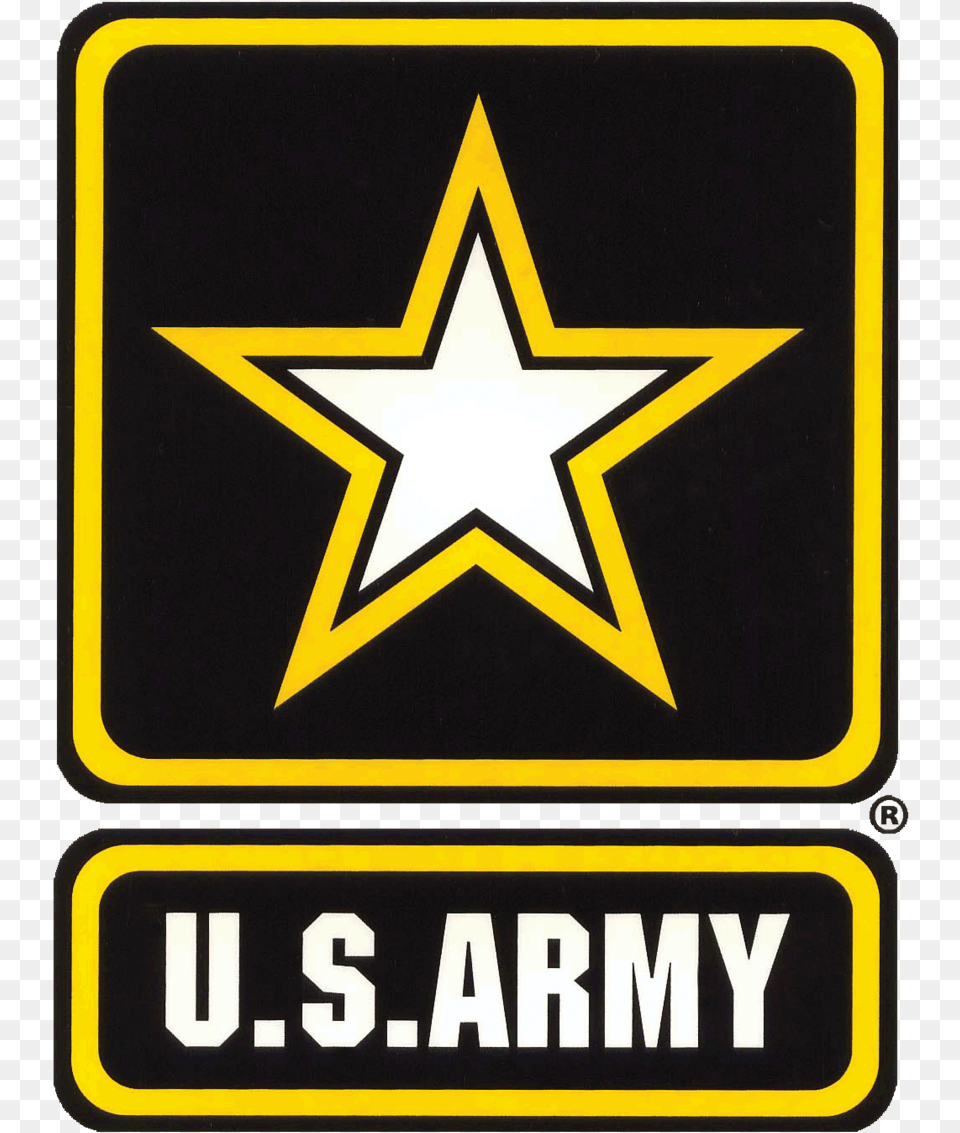 Army Logo 150 Us Army Logo Jpg, Symbol, Road Sign, Sign, Star Symbol Free Png