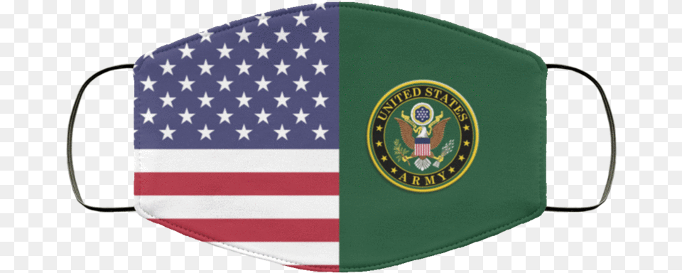 Army Logo Face Mask Us Army, Flag, American Flag, Cap, Clothing Png Image