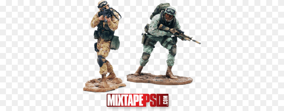Army Men Mcfarlane39s Military Marine Corps Recon, Adult, Figurine, Male, Man Png Image