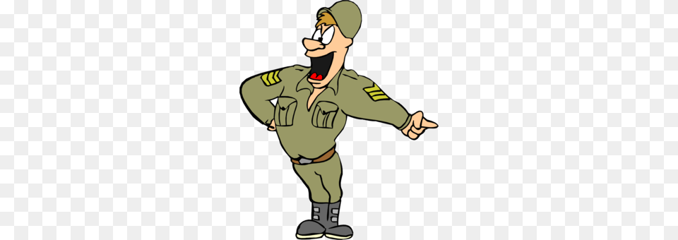 Army Military United States Soldier Navy, Person, Cartoon Free Png