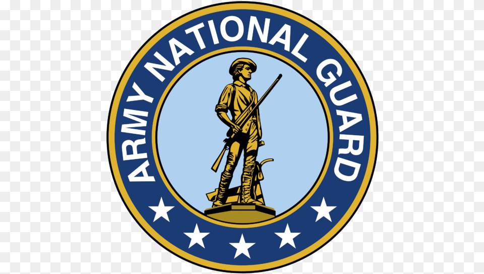 Army National Guard Logo Vector, Adult, Male, Man, People Png