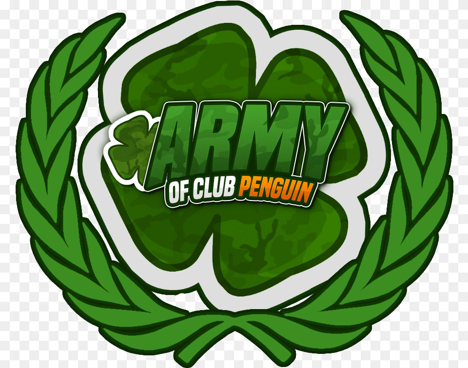 Army Of Club Penguin Language, Green, Logo, Symbol, Plant Free Png