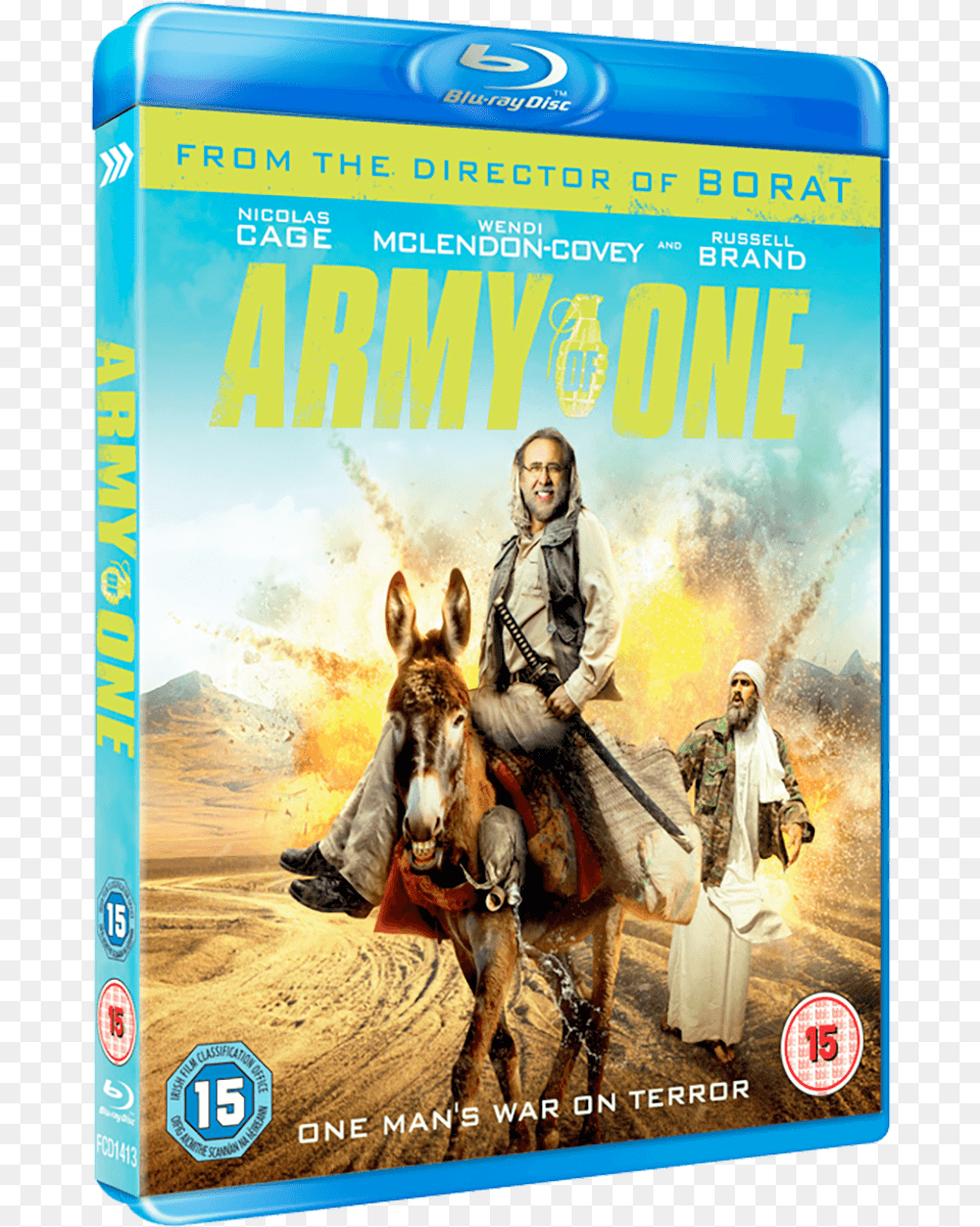 Army Of One Blu Ray Army Of One, Adult, Person, Man, Male Free Png