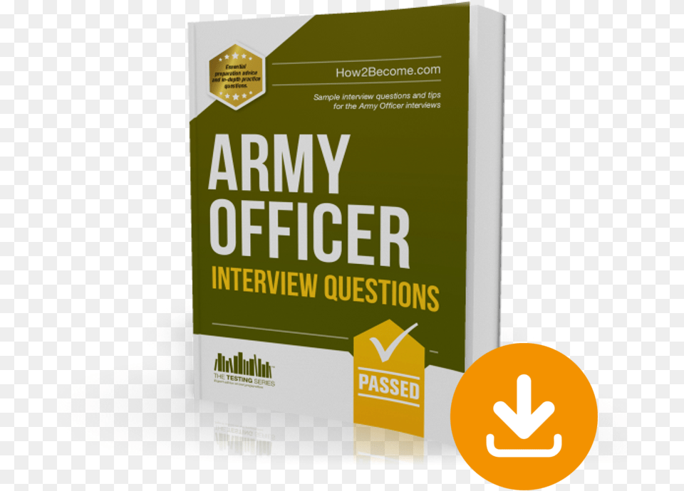 Army Officer Interview Questions Amp Answers Instant, Advertisement, Poster, Book, Publication Free Transparent Png