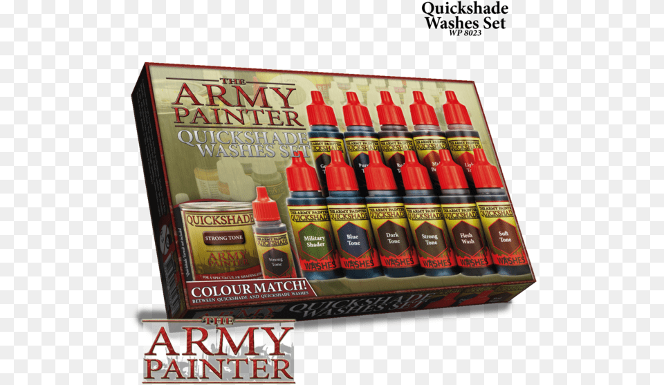 Army Painter Quickshades Washes Set, Tin Png Image