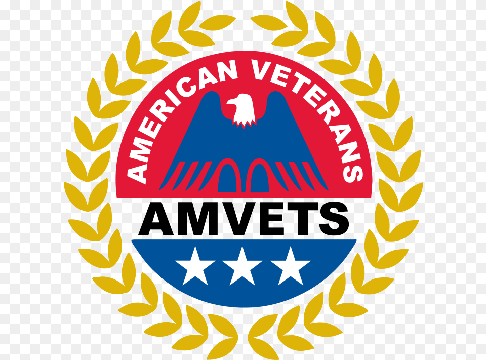 Army Picture American Veterans American Veterans Square Amvets Logo, Emblem, Symbol, Badge Png Image