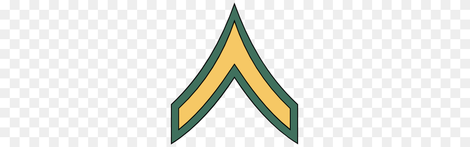 Army Rank E Private Sticker, Triangle, Logo Free Transparent Png