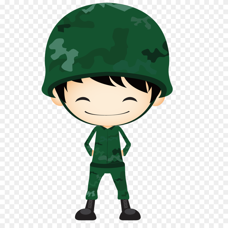 Army Soldier Clip Art, Baby, Person, Face, Head Free Png