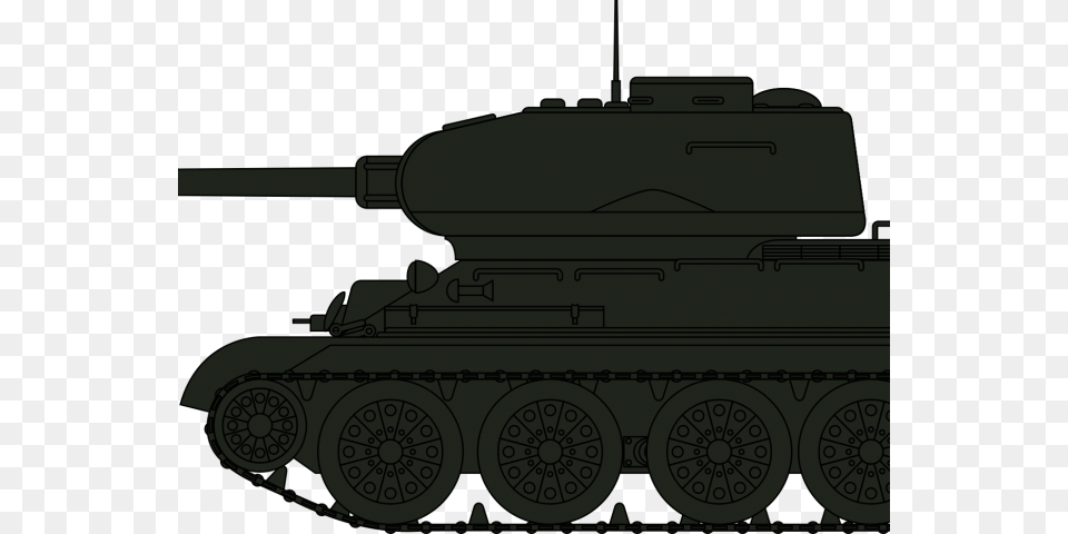 Army Tank Clipart Kresleny Tank T, Armored, Vehicle, Transportation, Weapon Free Png