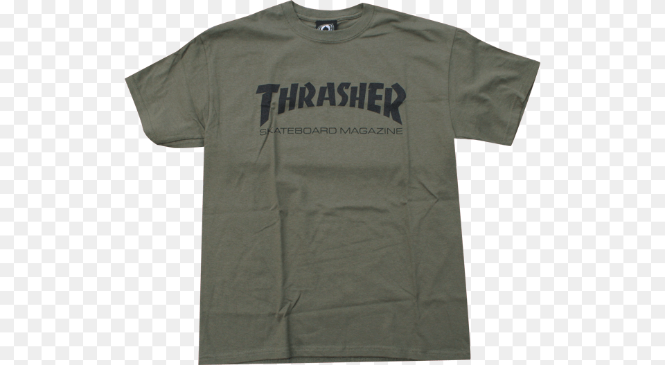 Army Thrasher Mag Logo Tee Thrasher Magazine, Clothing, Shirt, T-shirt Free Png Download