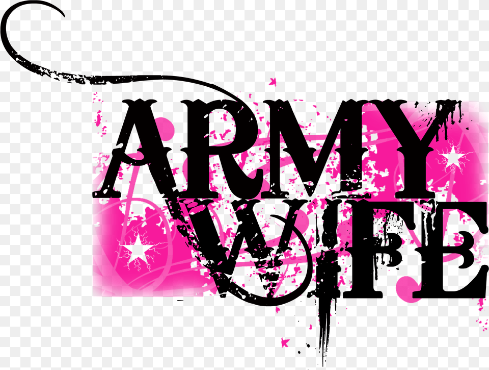 Army Wife Star Army Wife Transparent Cartoon Jingfm Graphic Design, Lighting, Purple, Art, Collage Free Png Download