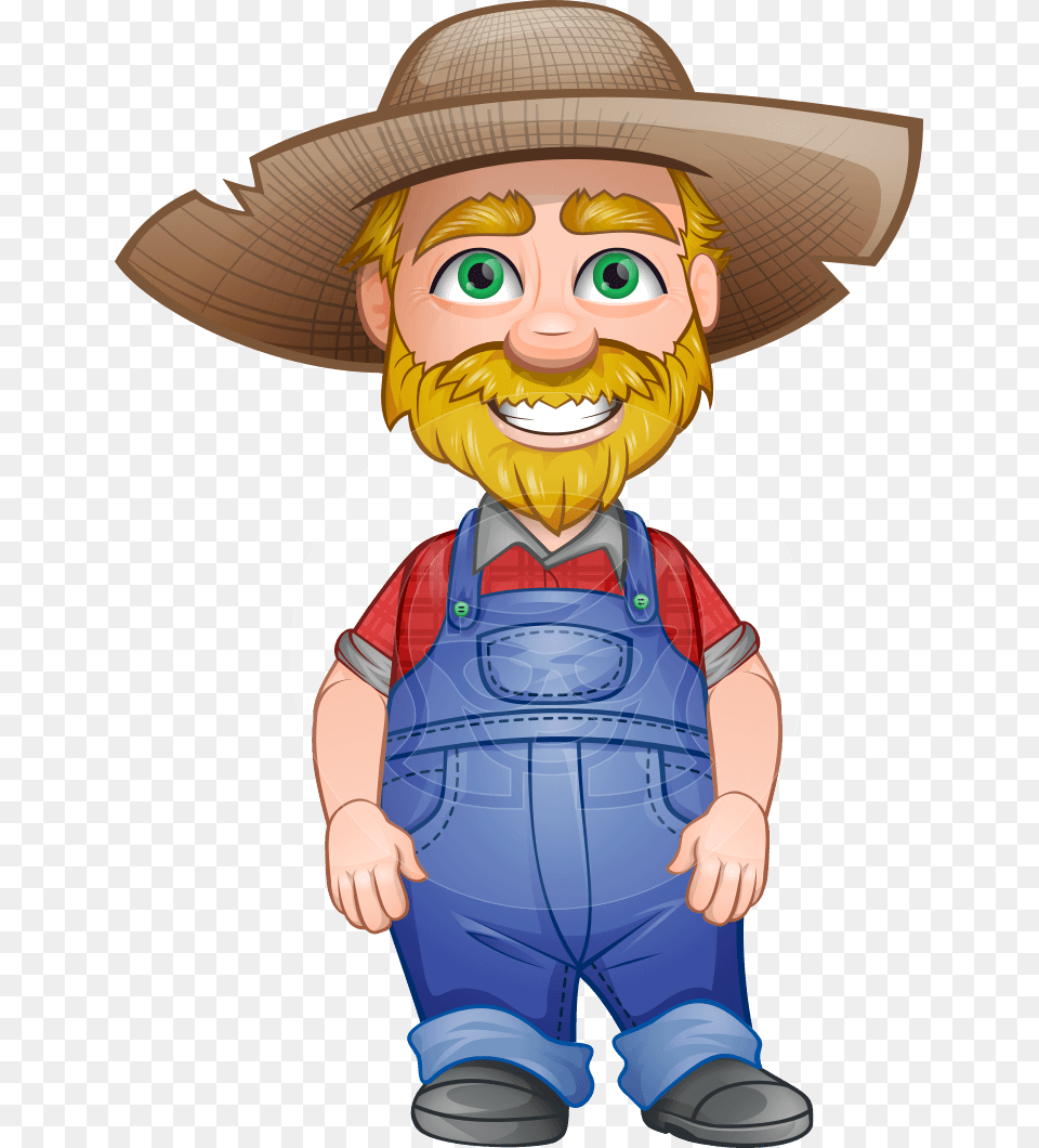 Arn In Papas Farm A Chubby, Clothing, Hat, Pants, Baby Free Transparent Png