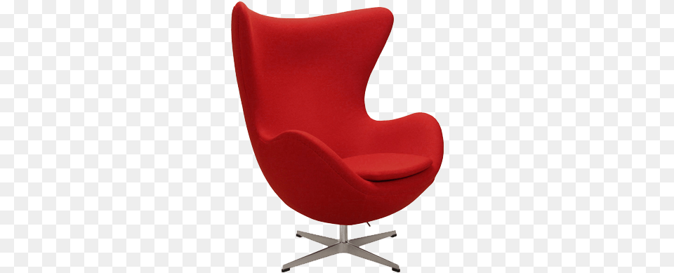 Arne Jacobsen Egg Chair, Furniture, Armchair Free Png