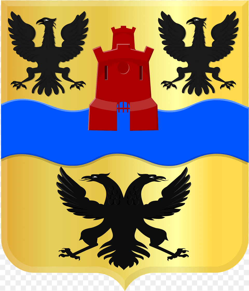 Arnemuyden Heerlijkheidswapen Clipart, Emblem, Symbol, Logo, Animal Free Transparent Png