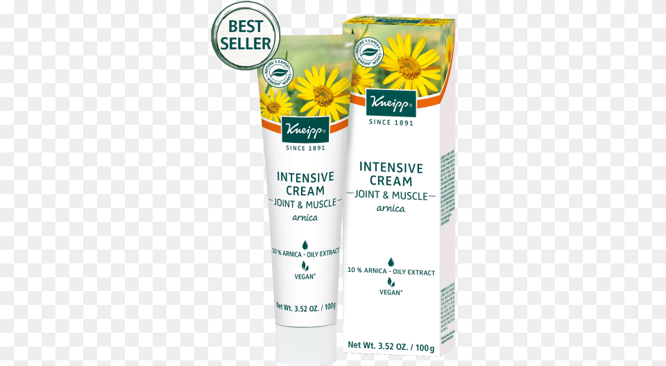 Arnica Intensive Cream Kneipp Arnica Joint Amp Muscle Mineral Bath Salt, Bottle, Herbal, Herbs, Plant Free Png Download