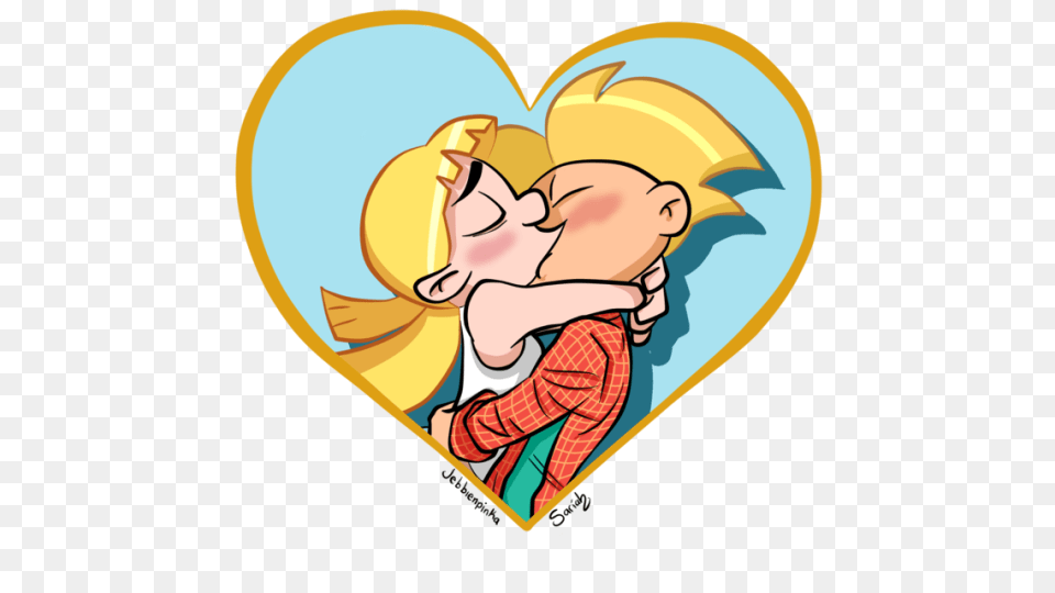 Arnold Helga Kissing Arnold Helga, Heart, Balloon, Baby, Person Png
