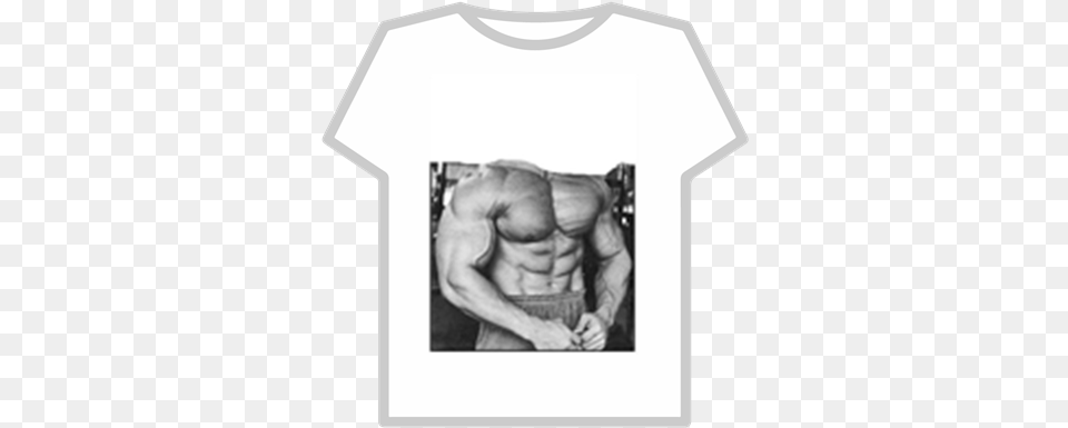 Arnold Schwarzeneggerbodybuildingpic Roblox Arnold Schwarzenegger Bodybuilding, Clothing, T-shirt, Adult, Male Png
