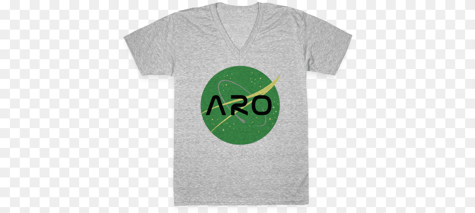 Aro Nasa V Neck Tee Shirt Child, Clothing, T-shirt Free Png Download