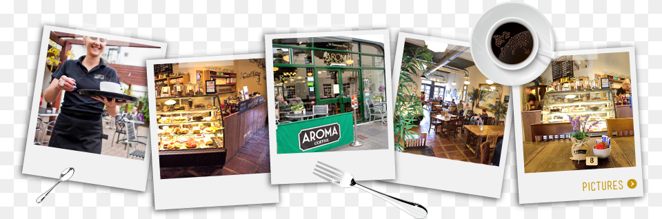 Aroma Deli, Advertisement, Poster, Art, Collage Free Png