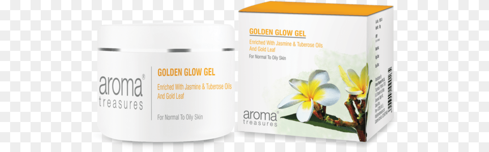 Aroma Treasures Golden Glow Cream 50 Gface Cream, Flower, Plant, Herbal, Herbs Free Png Download