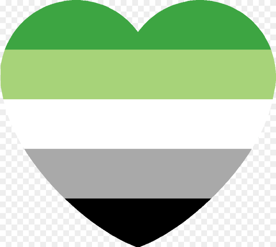 Aromantic Discord Heart, Green Free Transparent Png