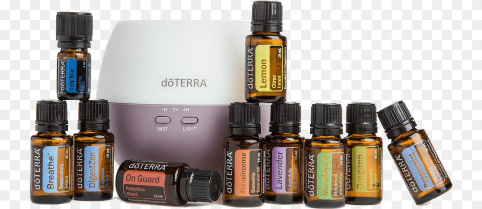 Aromatically Doterra Home Essentials, Bottle, Cosmetics, Perfume Free Transparent Png