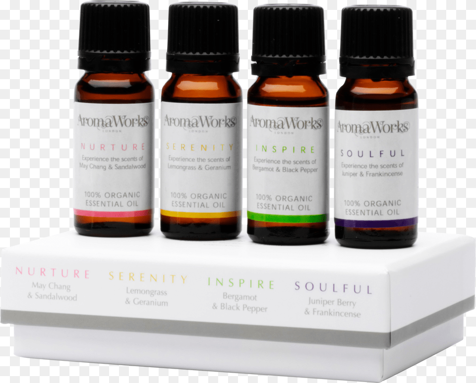Aromaworks Signature Essential Oils Aromaworks Oils, Herbal, Herbs, Plant, Bottle Png