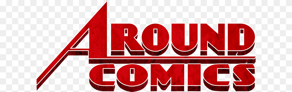 Around Comics Language, Logo, Maroon Free Png Download