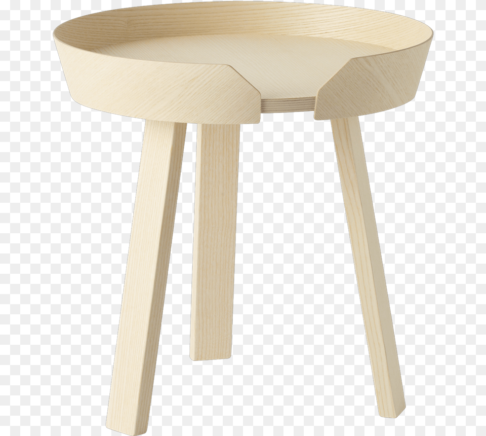 Around Small Ash Around Coffee Table Muuto, Coffee Table, Furniture, Plywood, Wood Png Image