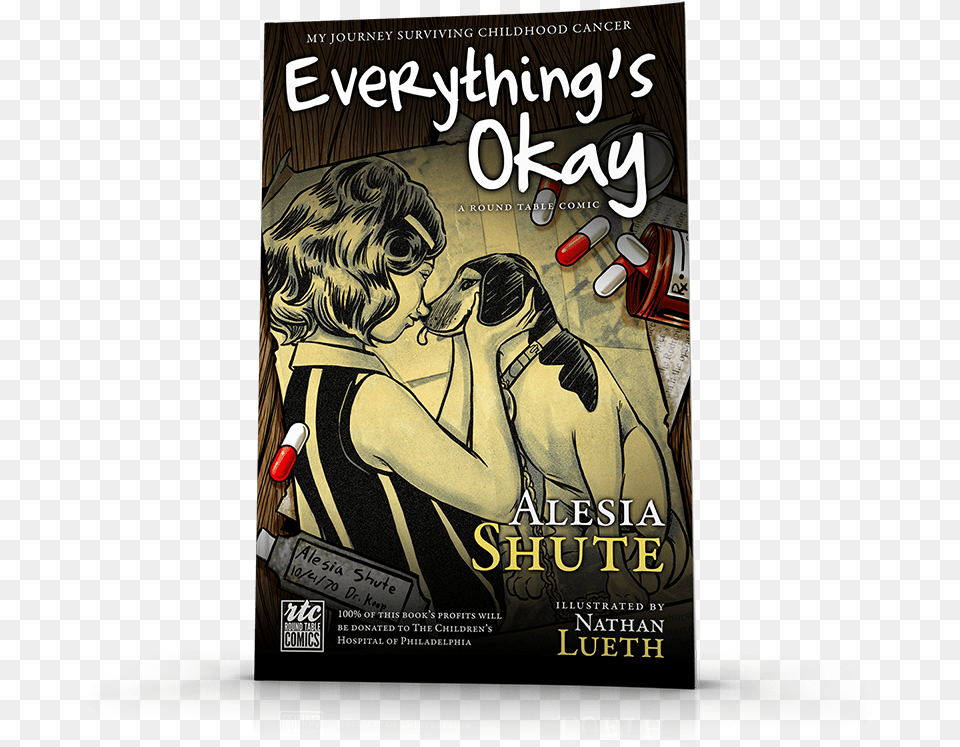 Around This Time Rtc Worked With Alesia Shute On Adapting Everything39s Okay Book, Advertisement, Publication, Poster, Adult Free Png