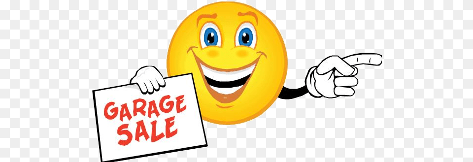Around Town News Garage Sale Happy Face Free Png Download