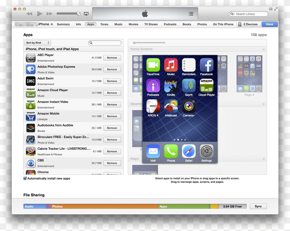Arrange Iphone Apps On Itunes, File, Electronics, Computer, Pc Png Image