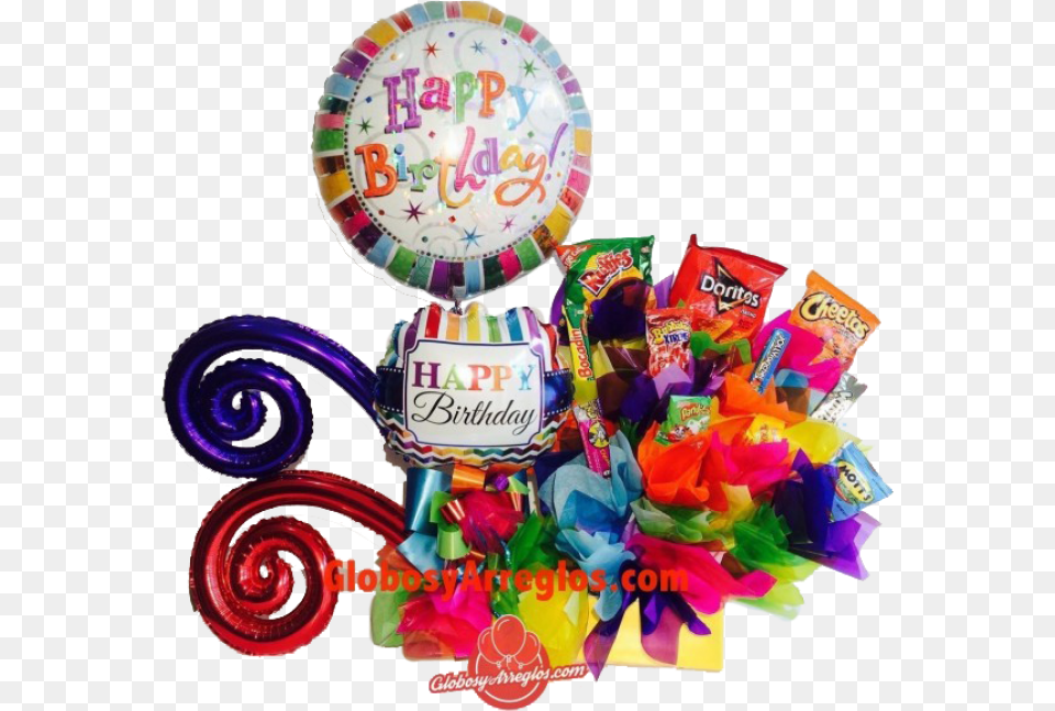 Arreglo Cumplea Os Globos Met Licos Env O Monterrey Amscan International Radiant Birthday 32 Inch Foil, Candy, Food, Sweets, Machine Png