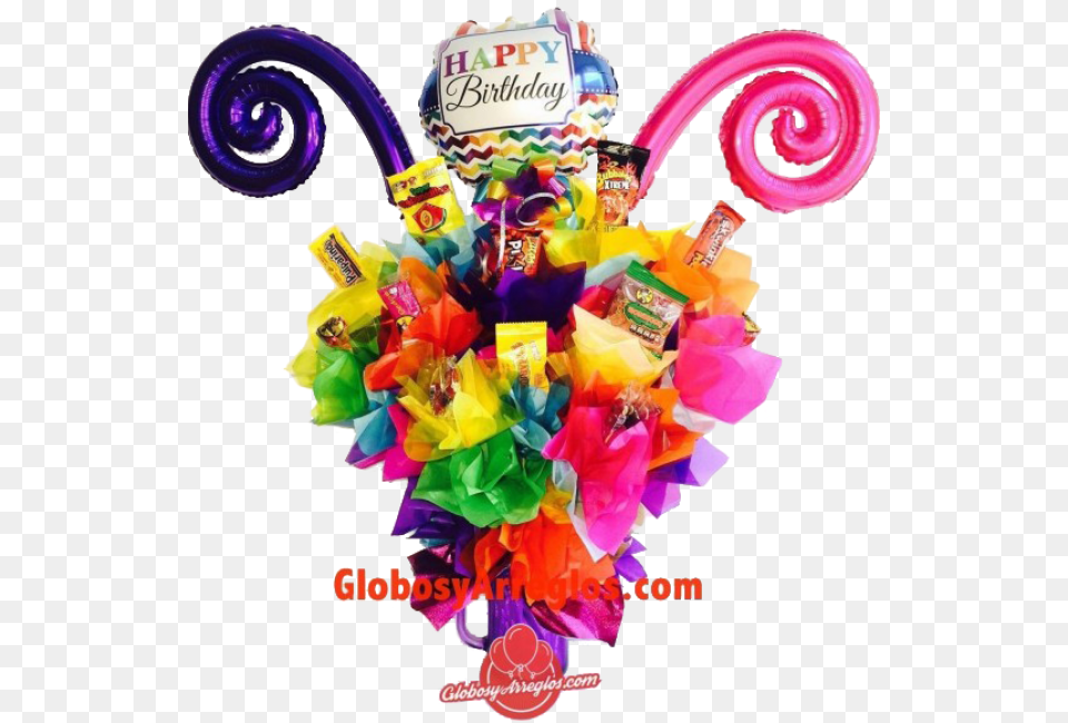 Arreglo De Globos Con Tarro Y Dulces Mujer Globos Espiral, Food, Sweets, Candy, Animal Png Image