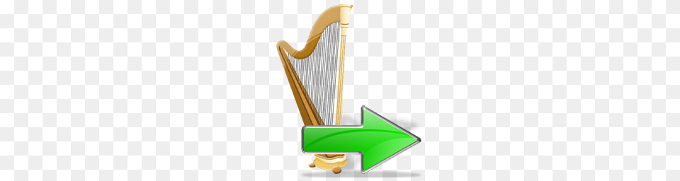 Arrow, Musical Instrument, Harp Free Png