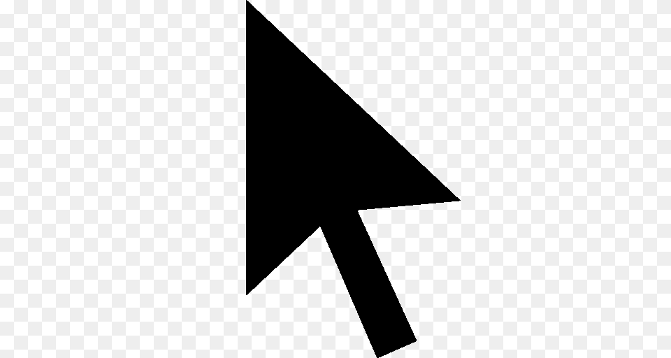 Arrow, Silhouette, Triangle, Blackboard Png Image