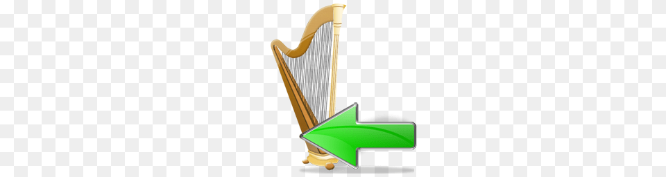 Arrow, Musical Instrument, Harp Free Png Download