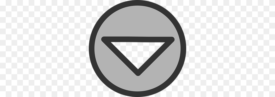 Arrow, Triangle, Disk, Symbol Free Transparent Png