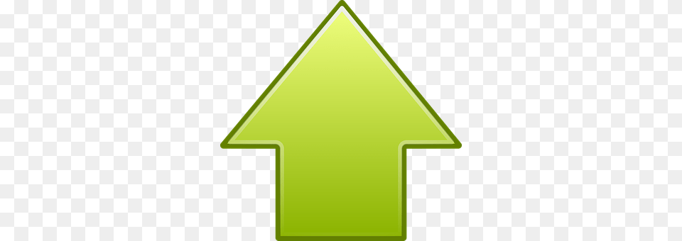Arrow, Green, Triangle, Symbol Free Png
