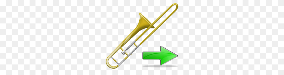 Arrow, Brass Section, Musical Instrument, Trombone, Blade Free Png Download