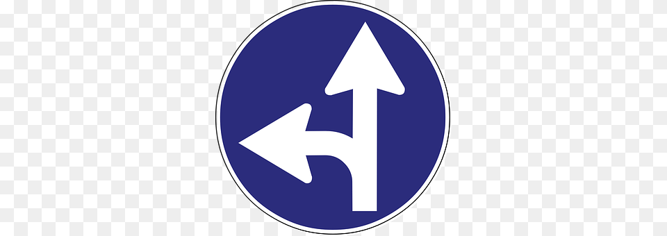 Arrow Sign, Symbol, Disk, Road Sign Free Transparent Png