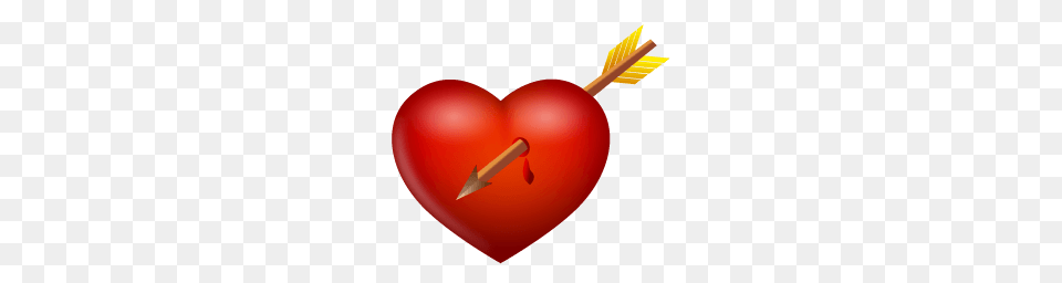 Arrow And Heart Sticker For Facebook Id Png Image