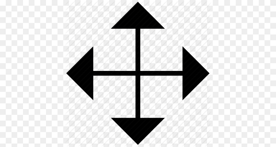 Arrow Arrows Back Cur Cursor Down Drag Enalrge Enlarge, Cross, Symbol Free Png