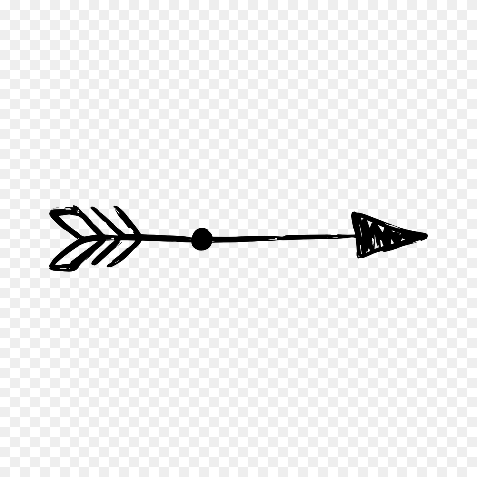 Arrow Arrows Bohemian Boho Divider Header Border Frame, Gray Png