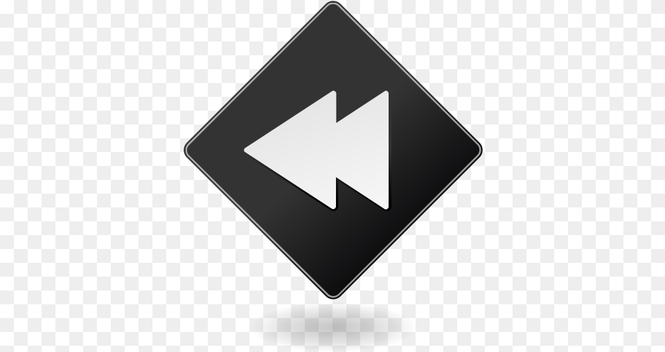 Arrow Back Forward Logo Tape Icon Traffic Sign, Symbol, Disk Png Image